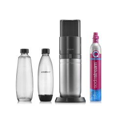 SodaStream DUO Sparkling Water Maker - Stylish Black - Create Refreshing Drinks at Home!